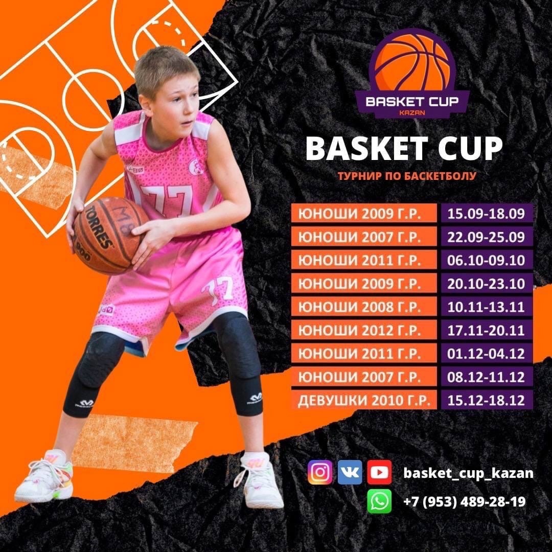 Казань принимает Всероссийский турнир по баскетболу «Basket Cup» —  Управление физической культуры и спорта администрации города Тулы